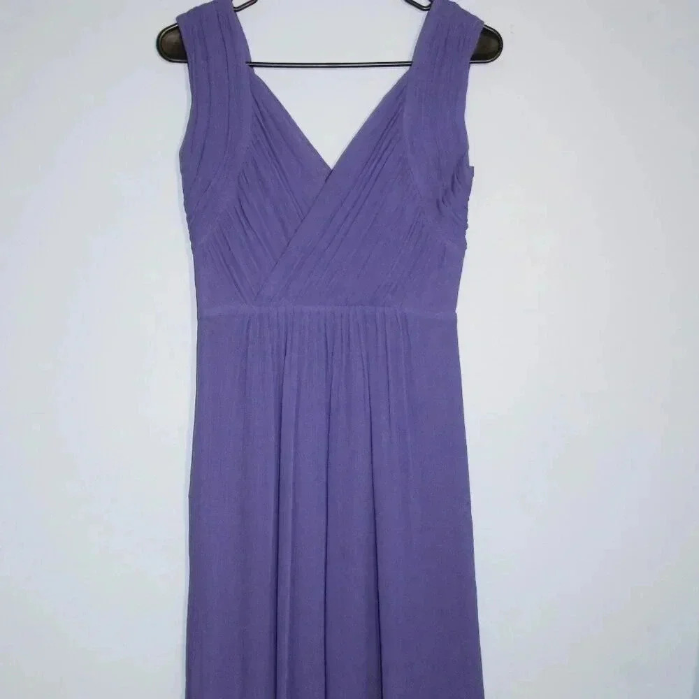 Banana Repulic Mid Length Sleeveless Navy-Blue Dress